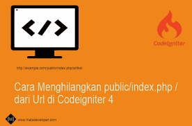 index php dari url pada codeigniter 4