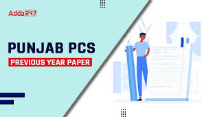 punjab pcs previous year paper pdf
