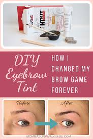 diy eyebrow tint save time money on
