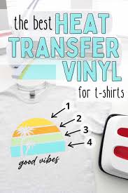 the best heat transfer vinyl for shirts