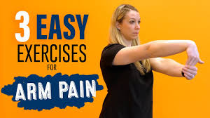exercises and stretches for arm pain
