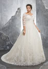 Attractive Mori Lee Plus Size Wedding Dress Pamela In 2019