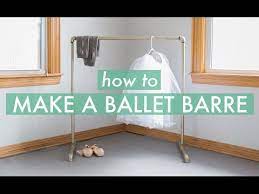 how to make a ballet barre you