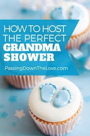 ideas for hosting a grandmother shower
