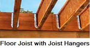 floor joist and joist hangers