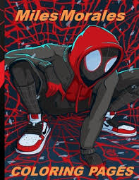 Miles morales coloring pages young spider man is shared in category milesmorales coloring pages at 2019 05 16 15 13 04. Miles Morales Coloring Pages Great Coloring Book For Kids And Any Fan Of Miles Morales By Happy Coloring