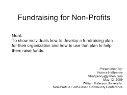 Fundraising For Non Profits William Paterson Non Profit Conference