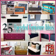 25 Upcycled Furniture Ideas The