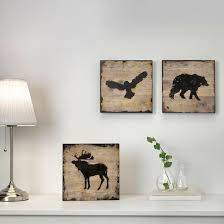 Ikea Wall Art X3 Furniture Home