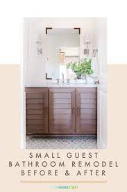 Small Guest Bathroom Remodel Reveal
