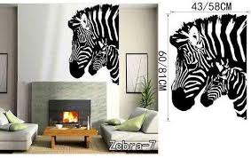 3d Sticker Decoratie Diy Zebra Adesivo