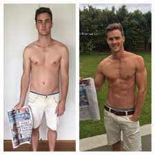 how this man went from skinny to ripped