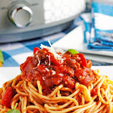 the best homemade crockpot spaghetti