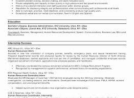 Cover Letter For Hr Internship Best Of Human Resource