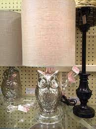 I Love This Mercury Glass Owl Lamp