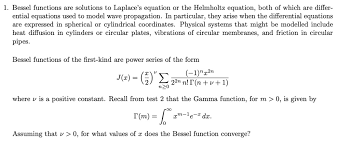 Solved Bessel Functions Are Solutions