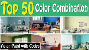 asian paint color combination code