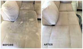 a suede couch curtain clean