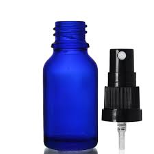 15ml blue glass spray bottle ampulla