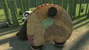 Kung Fu Panda: Po's Butt In Monkey's Face - YouTube
