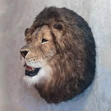 Lion Head Wall Mount Animal Wall