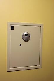 how to install a biometric wall safe