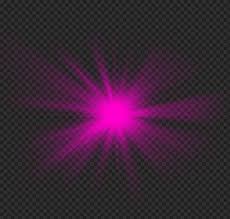 hd pink light beam transpa