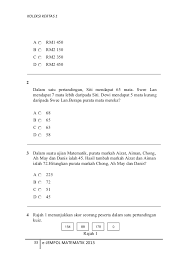 Text of soalan matematik kertas 2 tahun 4. Himpunanc Yang Terhebat Untuk Para Guru Download Cikgu Ayu