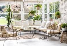 How do you furnish a conservatory?