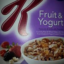 special k fruit yogurt cereal