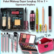 paket makeup lengkap implora urban lip