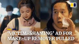 chinese victim shaming ad for make up