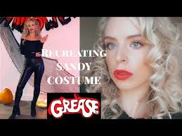 sandy from grease hair makeup tutorial