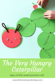 Hungry caterpillar pupil food diaries (sb4669). The Very Hungry Caterpillar Craft The Mama Workshop
