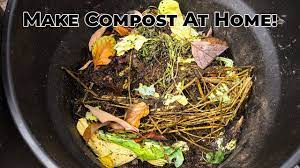create rich organic compost at home
