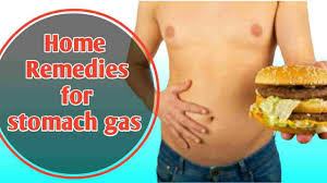 old stomach gas and stomach ache
