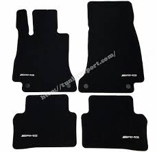 mercedes amg velour floor mats set 4