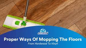 proper ways of mopping the floors from