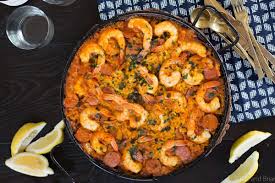 shrimp and chorizo paella recipe easy