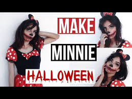 make minnie zombie hallowen you