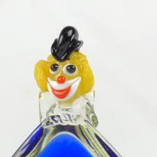 Buy Murano Glass Clown Figurine