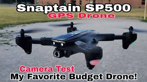 snaptain sp500 gps drone test