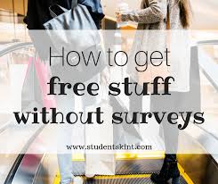 free stuff without surveys uk