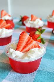 strawberry whipped cream vodka jello