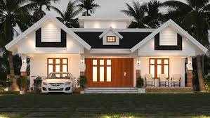 modern single floor house kerala home