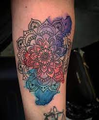 color tattoo to black and grey