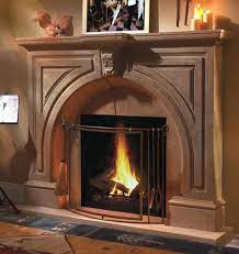 Atlanta Cast Stone Fireplace Mantel