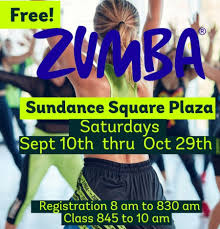 zumba in the plaza downtown fort worth