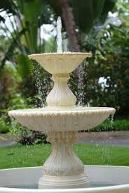 It's an awesome concrete project you can make at home !! Molds To Make Yard Fountains