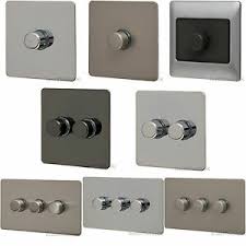 Outdoor Lighting Control Systems 3 Gang Double Plate Light Switch